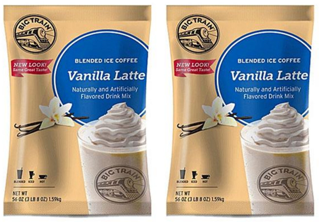 빅트레인 바닐라 라떼 1.59kg 2개 묶음, 1, 1