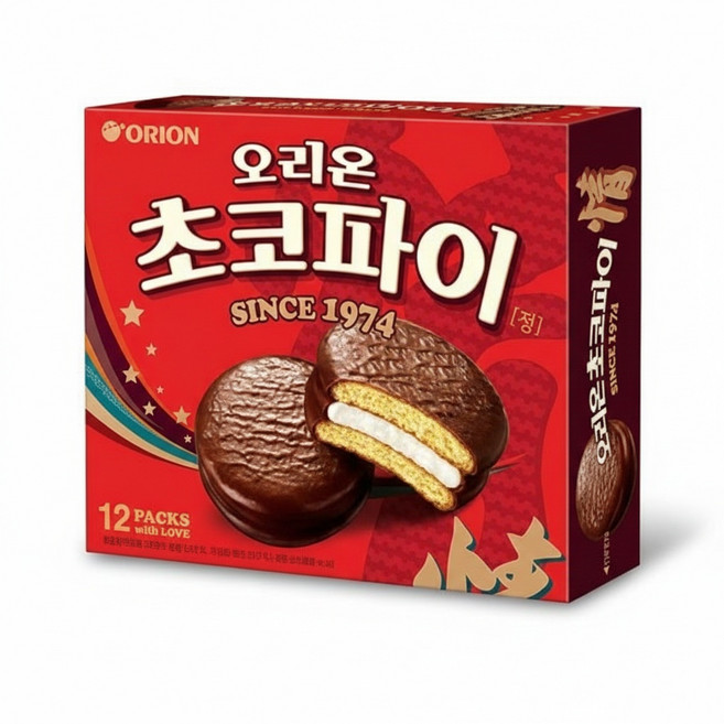 오리)초코파이 12P 420g _1개입, 12개