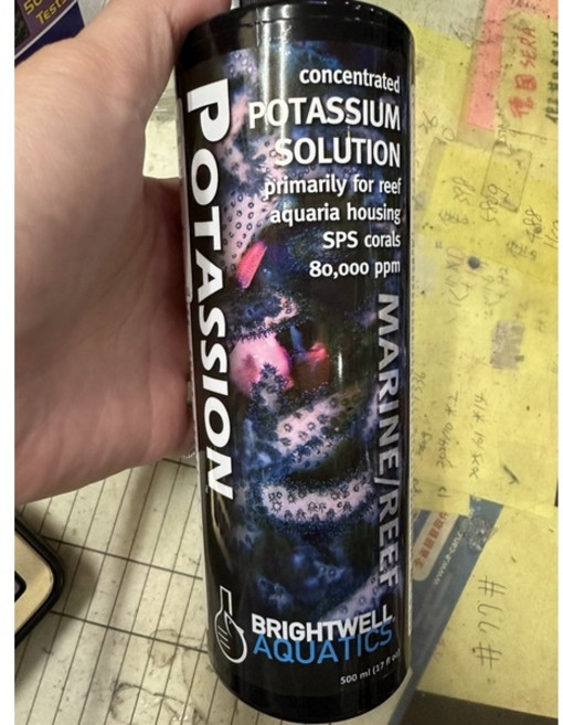 BWA 百威 鉀500ml【 貓的水族 】- 海水缸 珊瑚缸適用 Potassium Solution, 1個