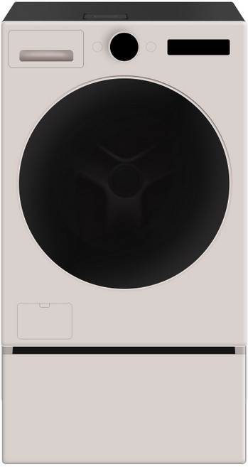 LG 트롬 오브제컬렉션 워시콤보 + 키높이 수납함 FH25ESEF 세탁25kg 건조15kg, 네이처 베이지