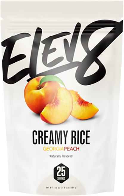 크림오브라이스 조지아 피치 맛 CREAMY RICE Georgia Peach 맛 탄수화물 보충제 부드러운 간편 파우더 쉐이크, 1개, 865g