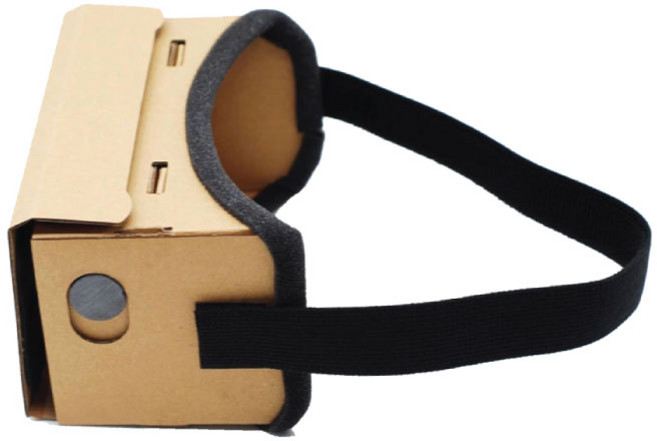 VR안경 카드보드 DIY 가상현실 안경 2종, 1개, VR안경 머리끈있음
