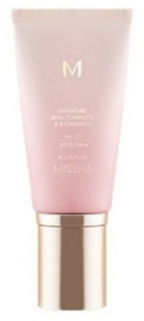 미샤 M 시그너처 리얼 컴플릿 BB크림 SPF25 PA++ 45g, 차분한 베이지 컬러, 4개