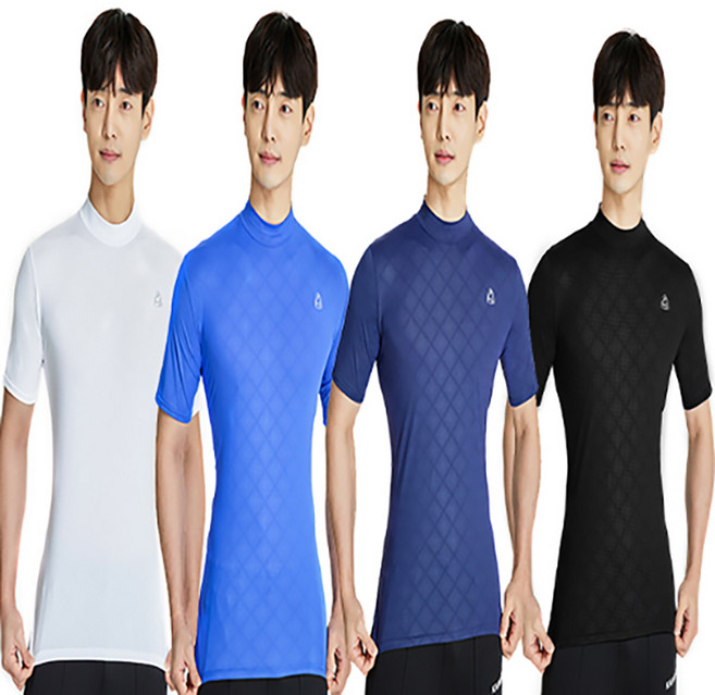 쿨티셔츠 냉감티셔츠 남자반팔쿨티셔츠 99.9%재 구매율 이보다 더 시원 할순 없다