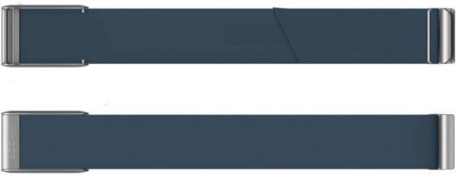 WHOOP 울트라 소프트 슈퍼니트 럭스 액세서리 손목밴드 4.0으로 궁극의 편안함 스타일 및 하루 종일 착용할 수 있으며 호환 가능한 4.0 웨어러블 헬스 피트니스 액티비티 트, Ivy & Gold, Deep End