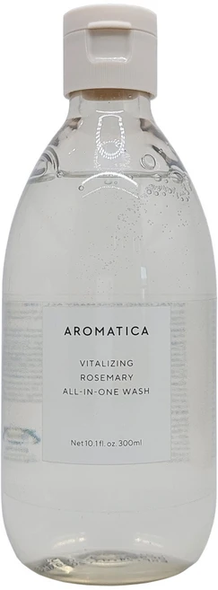 아로마티카 바이탈라이징 로즈마리 올인원 워시 바디클렌져 바디샤워 샤워젤 바디워시, 300ml, 1개 - 쿠팡