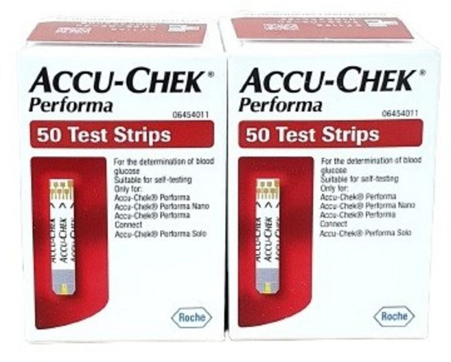로슈 아큐첵 퍼포마 혈당측정지 스트립 100매입, 1개, 100개입