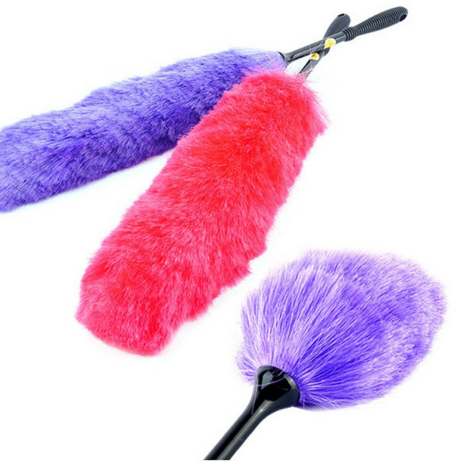 오필리아 먼지털이개 차량용 자동차 먼지제거 차량용품청소용품, 색상, 롱-보라, 1개