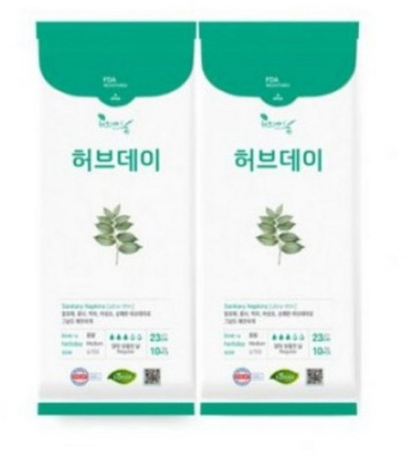 허브데이 생리대 알뜰세트, 20개입, 14개, 대형