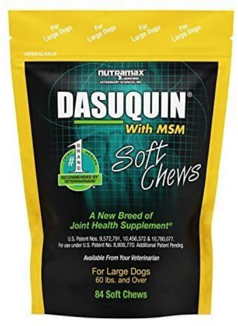 Nutramax Dasuquin with MSM Joint Health Supplement for Large Dogs - With Glucosamine MSM Chondroit, 1개