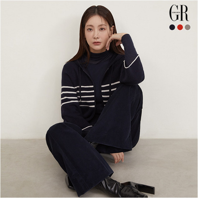 [조르쥬 레쉬] (런칭가 79 900원) ○벨슬리브 후드 집업 자켓 3종