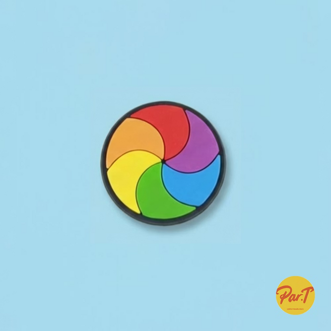 PAR.T 洞洞鞋扣 - 漩渦