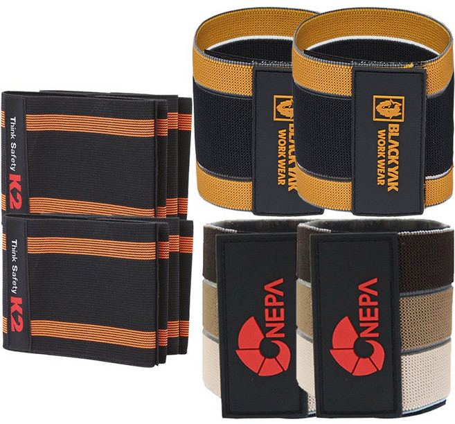 네파 블랙야크 K2 안전 각반 발목 산업 현장 노가다 밴드, 03-K2 세이프티 각반, 블랙, 1
