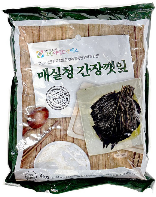 맛두레 매실청 간장깻잎, 1개, 4kg
