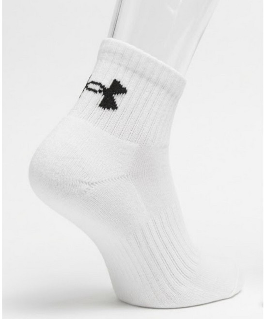 [언더아머_스포츠] 기능성 운동양말 3켤레 1세트 유니섹스 UA 코어 쿼터 삭스 TM1358344 남녀공용