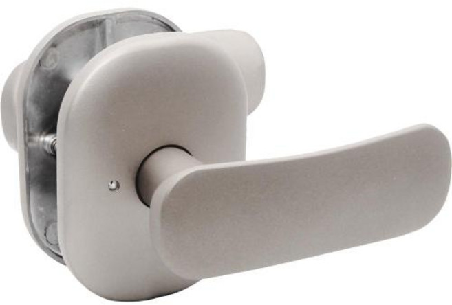 엔젤금속 목문레버(욕실용) ATL-4101GR, 1개