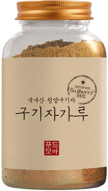 푸드모아 국내산 청양 구기자 가루, 200g, 1개