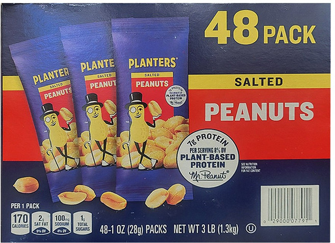 플랜터스 솔티드 피넛, 1개, 1.344kg