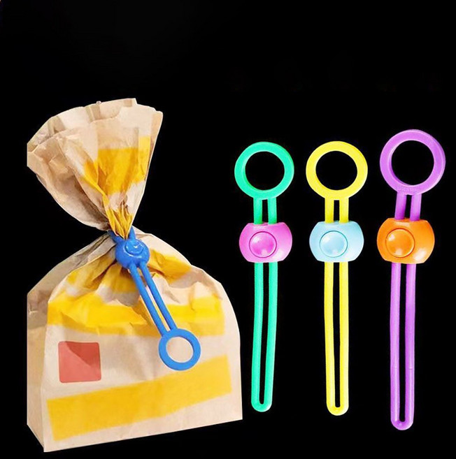 비밀봉투 밀봉 클립 505, 10개, 랜덤