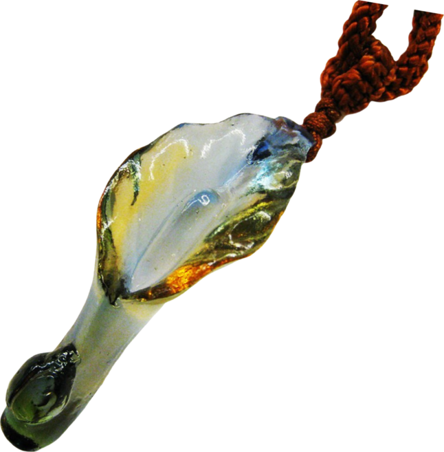 琉璃項鍊 幸福依賴 瓢蟲 海芋 旺桃花 貴人緣 項鏈