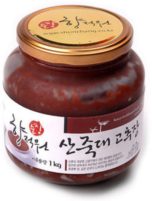 토종원 산죽대 고추장 1kg유리병 순창전통, 산죽대고추장 1kg, 1kg, 1개