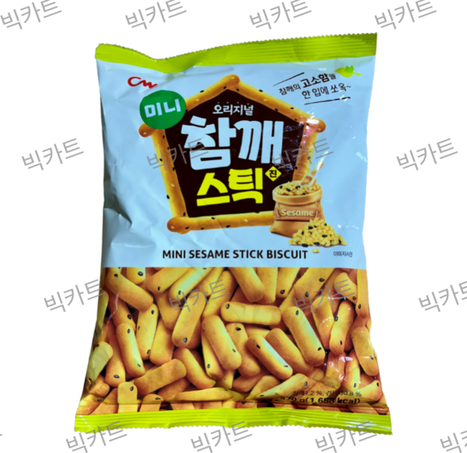 청우식품 미니 참깨 스틱, 370g, 1개