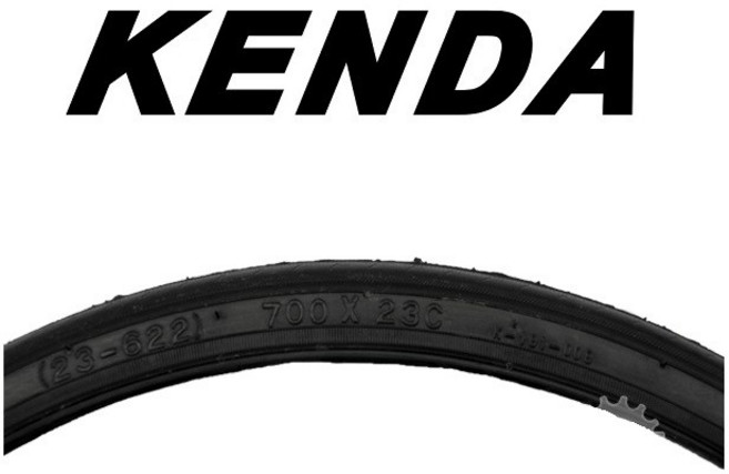 [켄다] 700 X 23C 클린쳐 타이어 - 콘스탄틴 픽시 어베인 버나드 드래그 타이어, 700X23C 타이어 1개, 1개