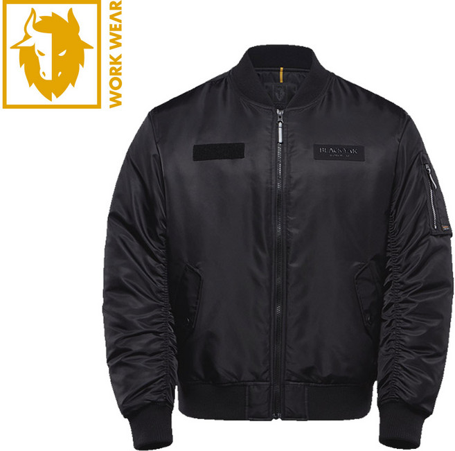 블랙야크 패딩야구잠바 작업복 겨울 워크웨어 캐주얼 패딩자켓 항공점퍼 S-봄버자켓