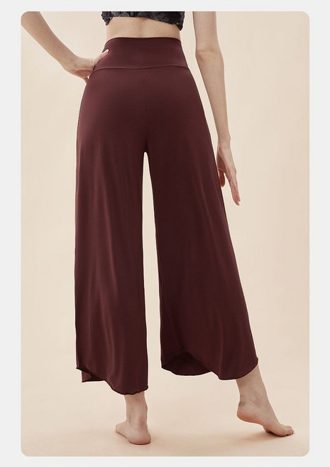 COSYEVNO 여성 봄여름 하이웨스트 와이드 팬츠 요가바지 레깅스 스타일 LFHyjk-7