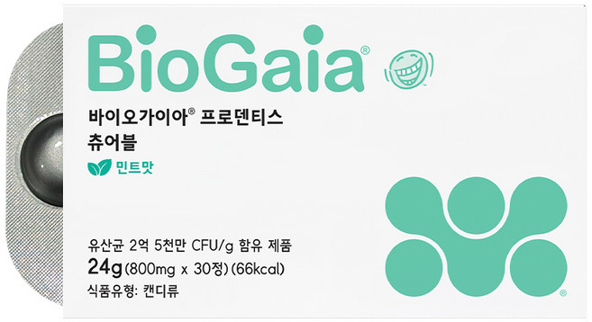 바이오가이아 구강유래 유산균 프로덴티스 로젠지 1개월분, 30정, 1박스