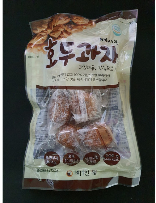 아인당 호두과자144g, 144g, 1개