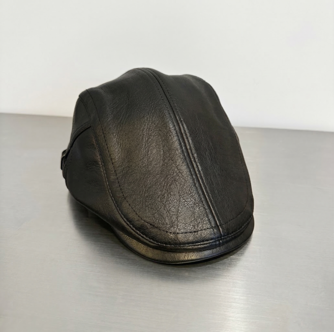 아르테리에 가죽 헌팅캡 고급 겨울 베레모 남녀공용