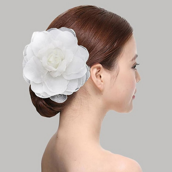 다파요몰 큰 장미 핀 이벤트핀 헤어장식핀