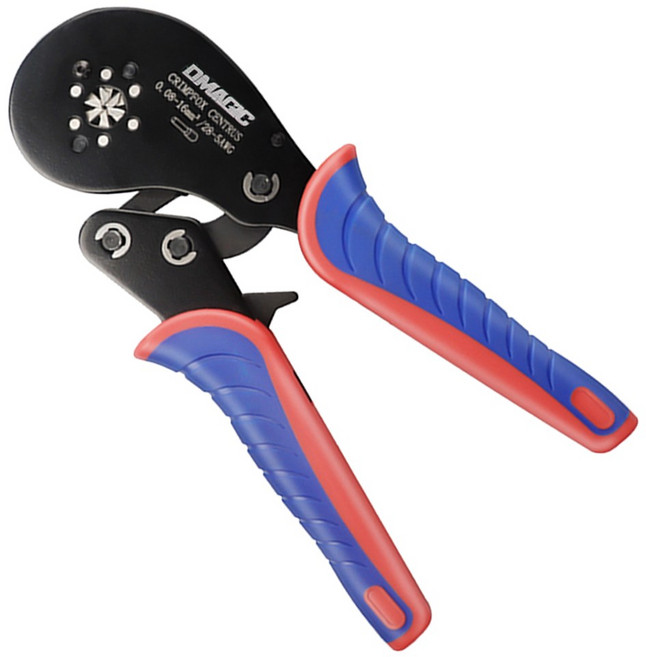 고급형 페놀 펜홀단자 압착기 육각 0.08-16mm 페롤 핀터미널 단자, 펜홀 압착기 최고급형(단자미포함), 1개