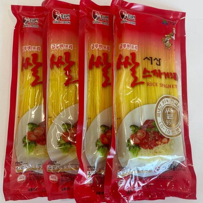 박석린 농부의 쌀 스파게티 500g, 4개