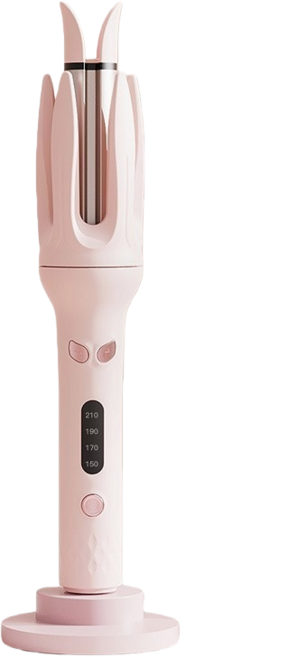 全自動智能捲髮棒 28mm, 粉色, 電氣石陶瓷