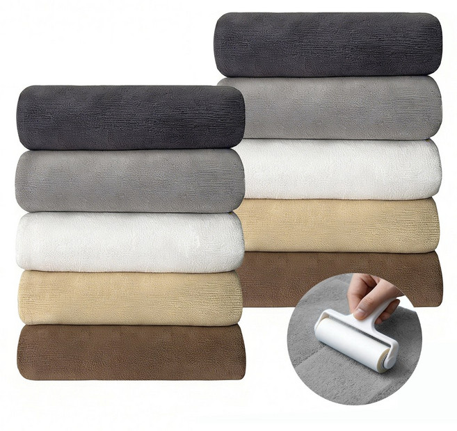 연화삼월 호텔 수건 40수 수건 10장 무형광 OEKO-TEX 알러지/진드기 방지 항균인증 세면 타올 수건 집들이 선물 400GSM 세면 타올, 10개, 11믹스색 시리즈