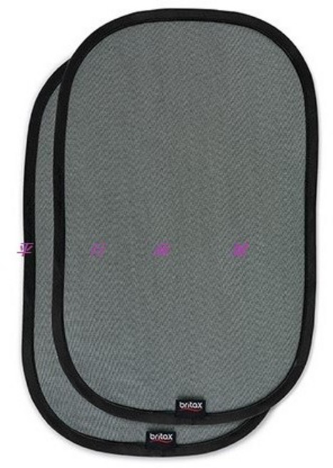 Britax EZ-Cling汽車遮陽板 隔熱防曬 簡易安裝 保護寶寶嬌嫩肌膚, 1個, Grey