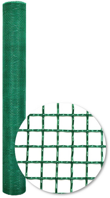 코팅 사각철망(롤) 철망 거름망 울타리망 메쉬망 양계망 인테리어망 휀스망, 2부, 60cm x 9m, 1개