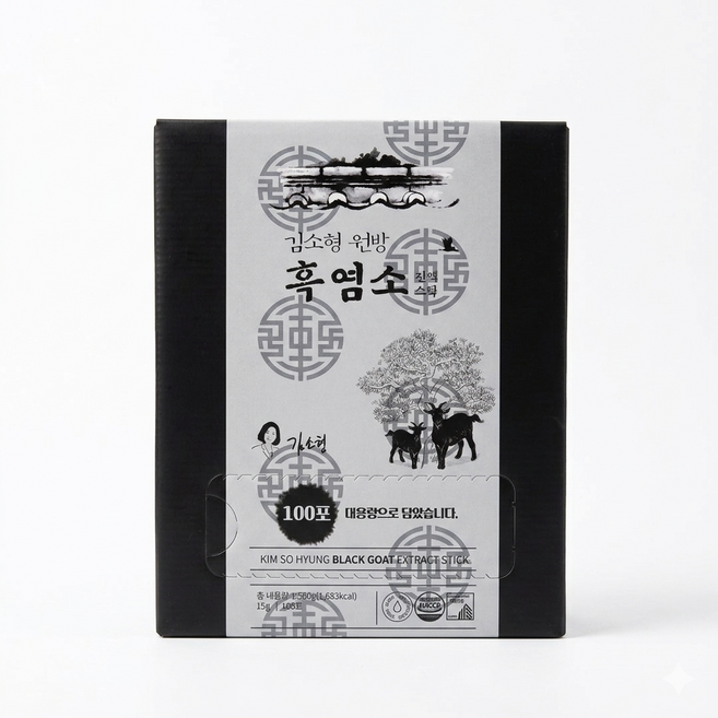 김소형 원방 흑염소 진액스틱 15g, 100개
