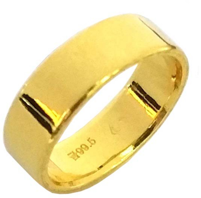 피주얼리 순금 평반지 민자반지 평 반지 3.75g 24k 순금반지 민자평반지