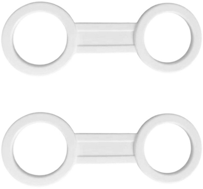 실리콘 스노클 마스크 스트랩 키퍼 다이빙 튜브 홀더 클립 내구성, 2PCS