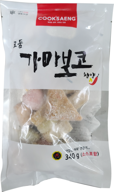 쿡생 매운 고추를 넣은 매콤 가마보코 청양맛 어묵탕 340g 밀키트 이자카야 야식 안주 탕, 1개