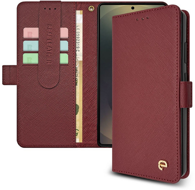 모이래 갤럭시 A32 A325 자트 천연 사피아노 가죽 카드 분실 방지 지갑 다이어리 휴대폰 케이스