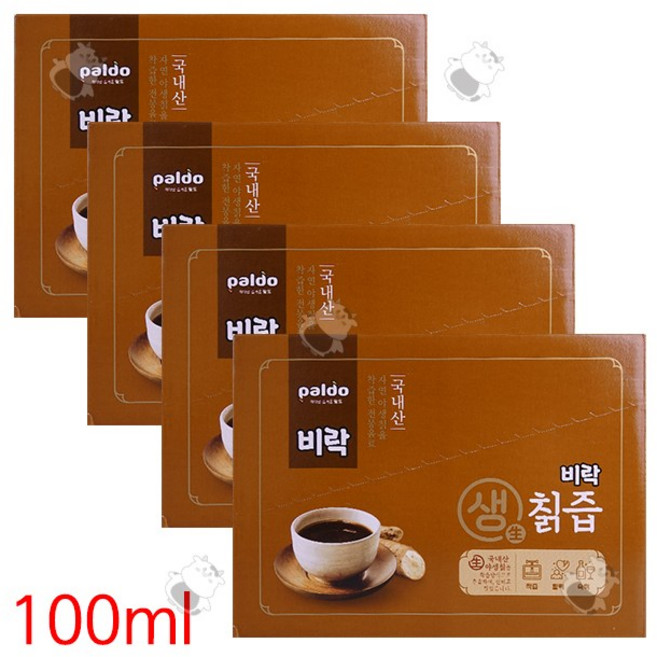 팔도 비락생칡즙100ml X 40개와 마술패치 세트, 40개, 100ml