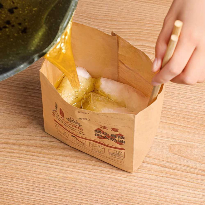 기름굳히는가루 6팩 식용유 처리 폐유 폐유응고제 간편처리, 1개, 6팩(오일흡수량 약 600ml)