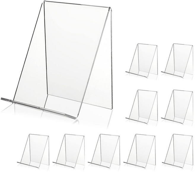 도림 투명 아크릴 스탠드 거치대 진열대 다용도 북스탠드