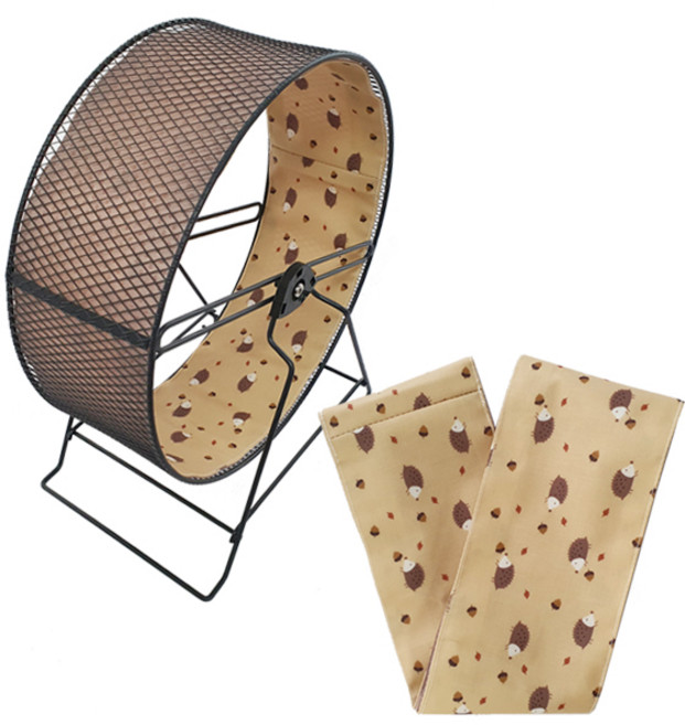 다양 메탈쳇바퀴 25cm용 방수패드 벨크로 타입, 1개