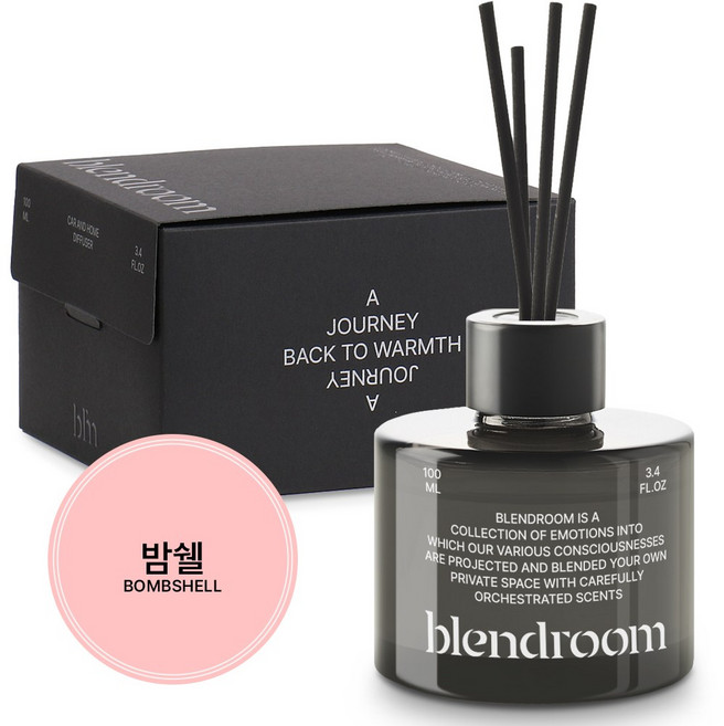 블랜드룸 생활용 디퓨저, 밤쉘, 1개, 100ml