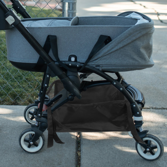 유모차 하단 바구니 수납 가방 다용도 정리함 기저귀 우유병 액세서리 유니버설 유모차 하단용, [01] 옵션1